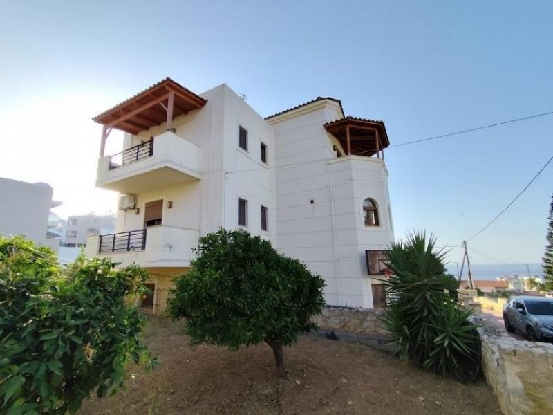 Violi Charaki Kreta, Violi Charaki: Exquisites Haus mit Panoramablick auf das Meer und die Stadt Rethymno zu verkaufen Haus kaufen